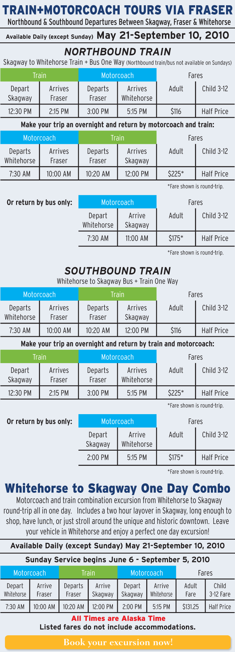 rail & motorcoach connections