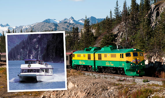 Alaska Rail and Sail Combo Package